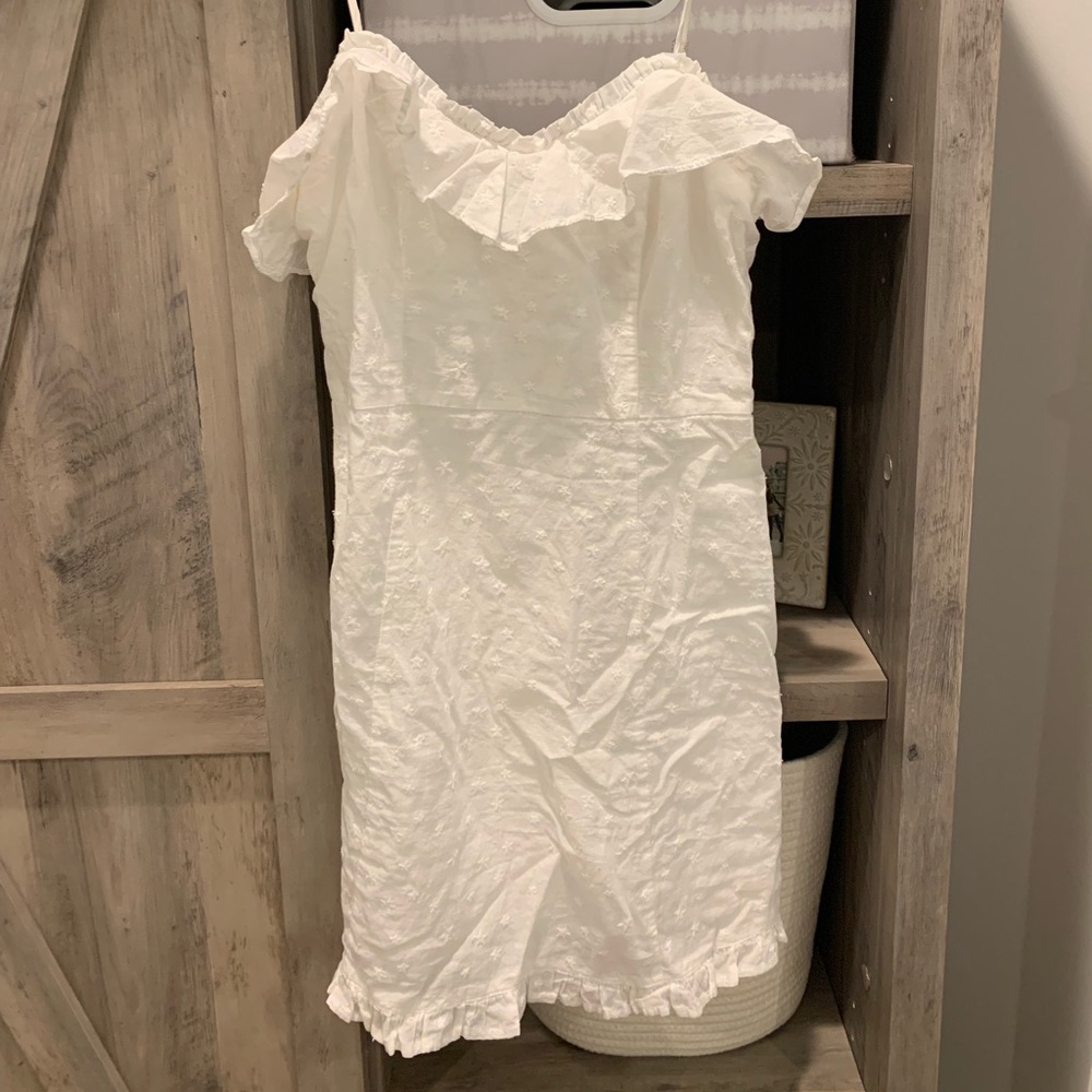 white dress